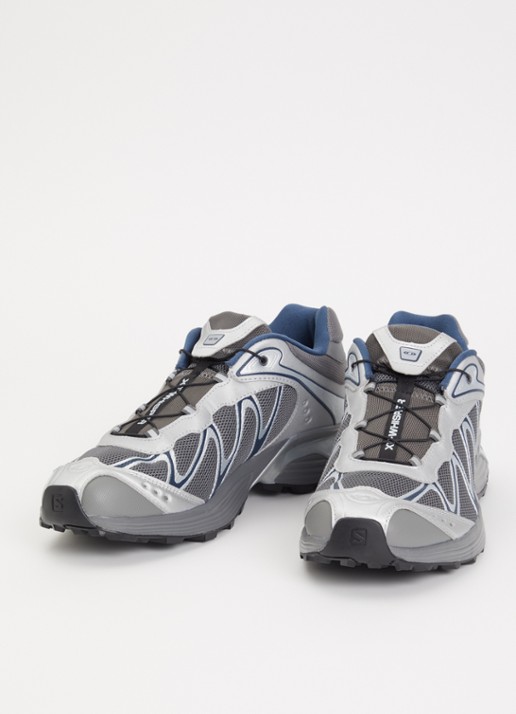 Salomon Heren XT-Whisper sneaker met details van mesh in de kleur Zilver, maat: 44
