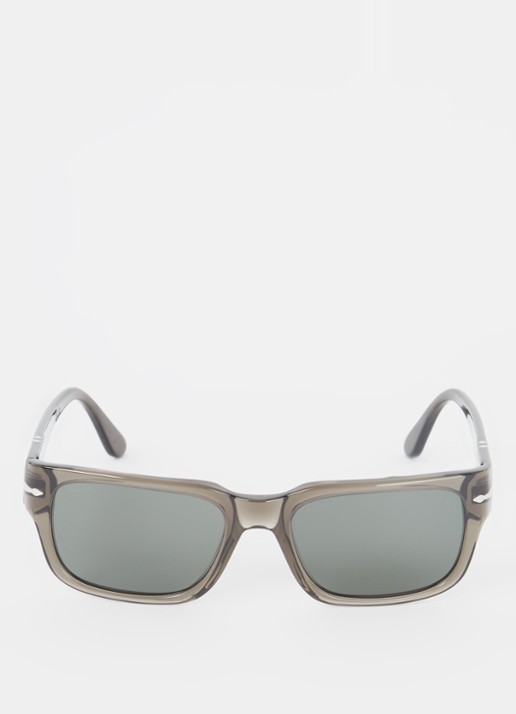 Persol Heren Retro zonnebril gepolariseerd PO3315S Grijs - Deal