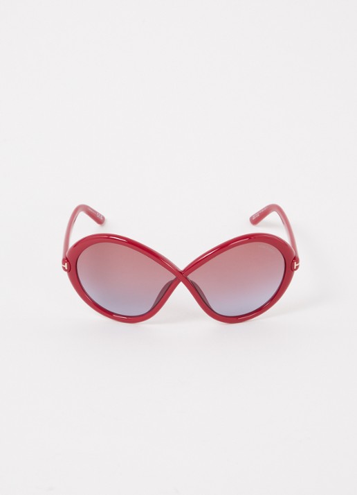 TOM FORD Dames Jada zonnebril FT1070 Aubergine - Deal