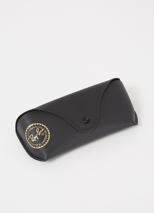 Ray-Ban Heren Wayfarer Oval zonnebril gepolariseerd RB2242 Bruin - Deal
