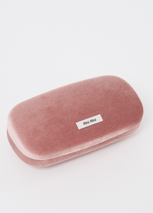 Miu Miu Dames Retro zonnebril MU 14ZS Zwart