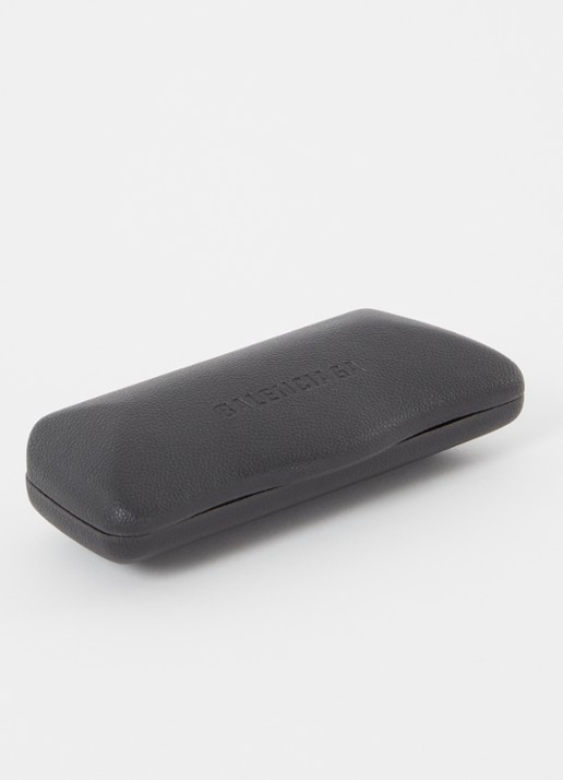 Balenciaga Heren Retro zonnebril BB0374SK Zwart