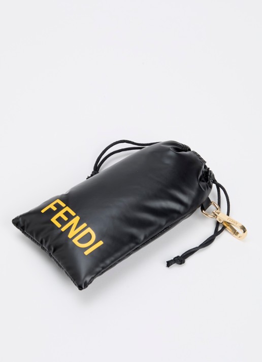 Fendi Dames Retro zonnebril FE40140U Zwart - Deal