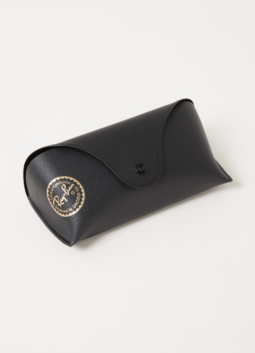 Ray-Ban Heren Wayfarer Deluxe zonnebril gepolariseerd RB3875 Goud - Deal