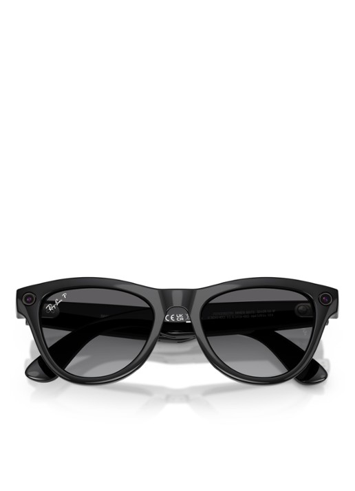 Ray-Ban Heren Meta Skyler zonnebril gepolariseerd RW4014 Zwart - Deal