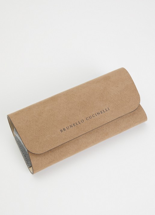 Brunello Cucinelli Heren DIKE zonnebril BC2020ST Bruin - Deal