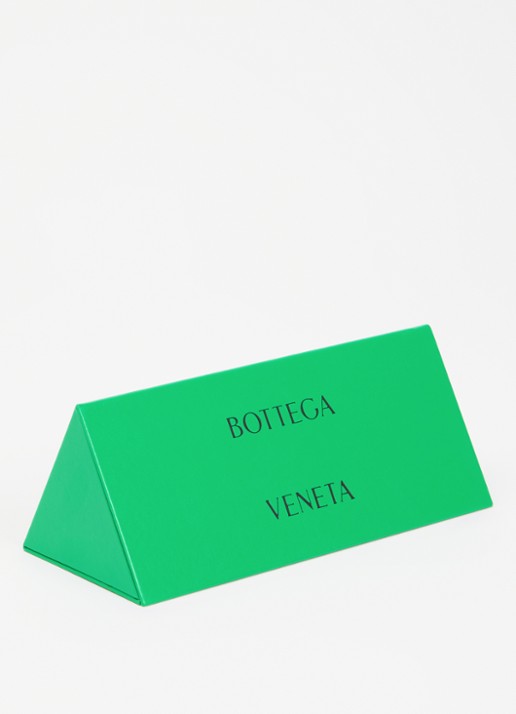 Bottega Veneta Dames Piloten zonnebril BV1305S Goud - Deal