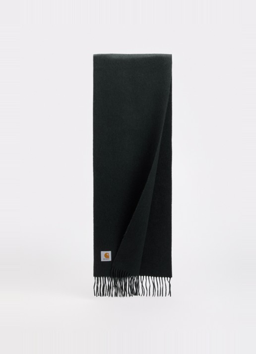 Carhartt WIP Dames Clan sjaal van wol 180 x 30 cm in de kleur Antraciet, maat: One Size