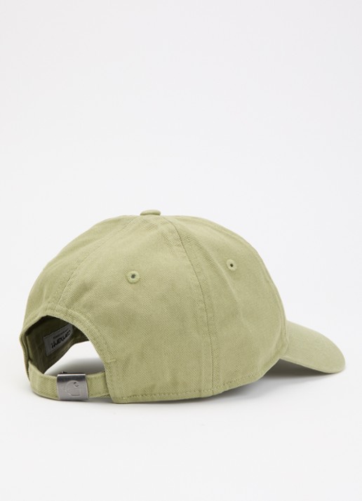 Carhartt WIP Heren Madison pet met logo in de kleur Groen, maat: OS