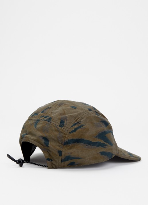 Carhartt WIP Heren Pet met logoborduring in de kleur Legergroen, maat: One Size