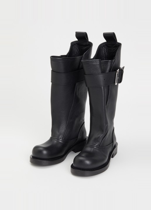 IRO Dames Riff laars van leer in de kleur Zwart