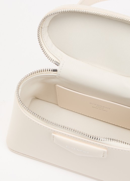 Givenchy Dames Anitgona handtas van kalfsleer met afneembare schouderriem in de kleur Gebroken wit, maat: One Size