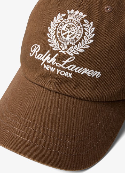 Ralph Lauren Heren Pet met logoborduring in de kleur Bruin