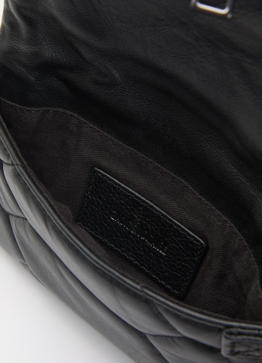 Zadig&Voltaire Dames Rock Nano XL schoudertas van leer in de kleur Zwart