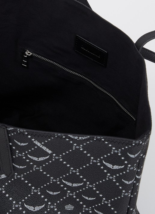 Zadig&Voltaire Dames Z shopper met logoprint in de kleur Zwart