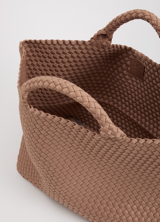 Naghedi Dames St Barths Large shopper met uitneembaar etui in de kleur Beige, maat: 1SZ
