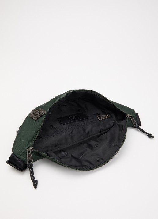 Diesel Heren D-Pack heuptas met logo in de kleur Donkergroen