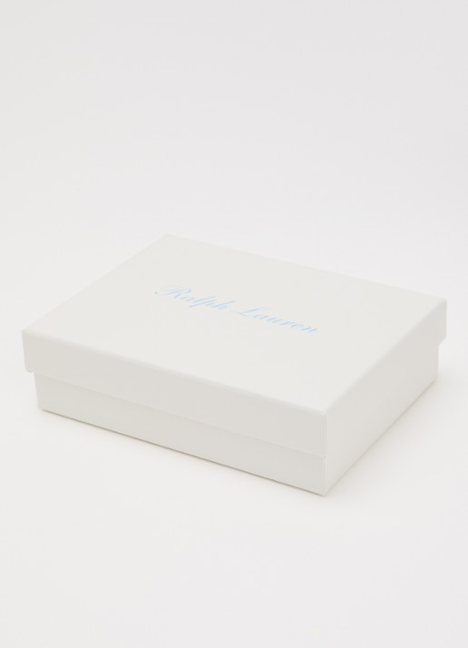 Ralph Lauren Meisjes Muts en slofjes cadeauset van katoen in de kleur Olijfgroen, maat: NB/3=560