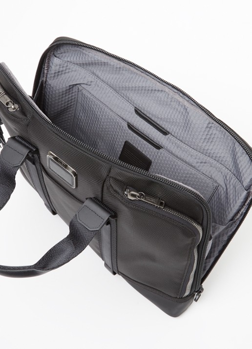 TUMI Alpha Bravo Academy businesstas met 15 inch laptopvak Zwart - Deal