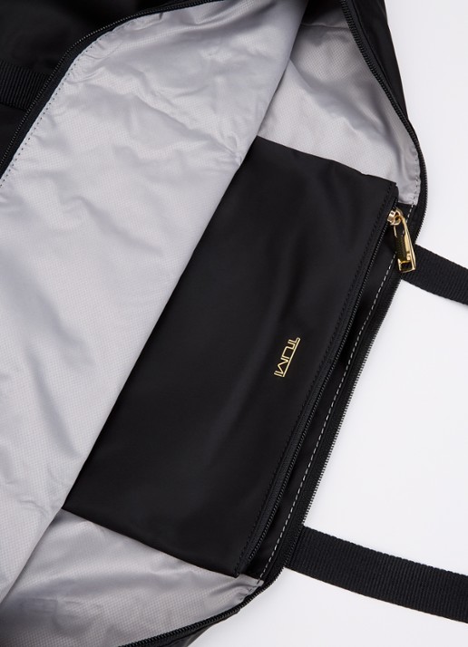 TUMI Voyageur Just In Case Opvouwbare schoudertas met uitneembare etui Zwart - Deal