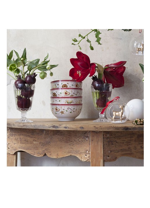 Villeroy & Boch Winter Bakery Delight Kerst kom 14 cm Gebroken wit - Deal