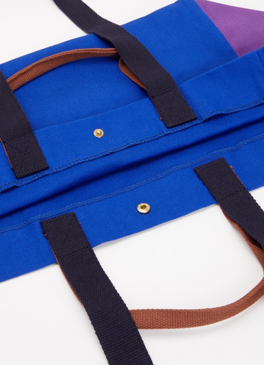Hay Dames Weekend Small shopper van canvas in de kleur Kobaltblauw, maat: m