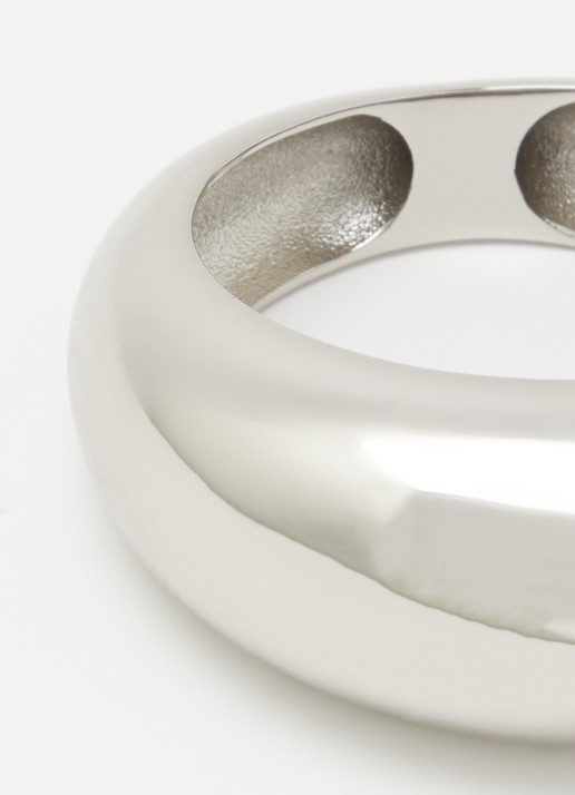 The Frankie Shop Dames Elenna bangle in de kleur Zilver, maat: ONE SIZE