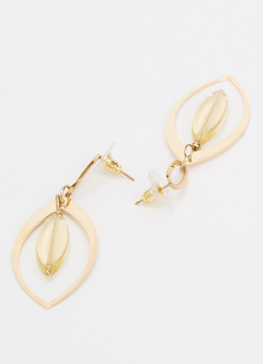 Camps & Camps Dames Dangling oorstekers met hanger