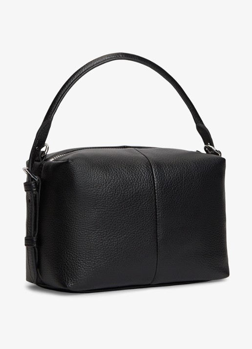 Tommy Hilfiger Dames Handtas met logo in de kleur Zwart