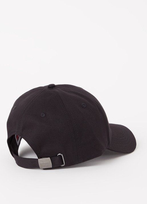 Tommy Hilfiger Dames Flag pet met logoborduring in de kleur Zwart
