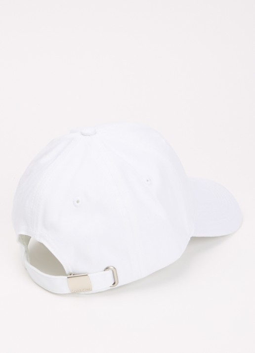 Calvin Klein Heren Pet met logo borduring in de kleur Wit