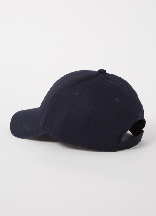 Tommy Hilfiger Heren Pet met logo in de kleur Donkerblauw