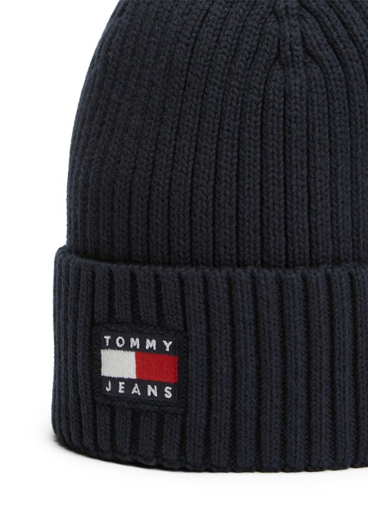 Tommy Hilfiger Heren Heritage muts met logo in de kleur Donkerblauw