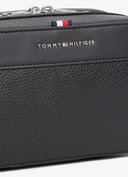 Tommy Hilfiger Toilettas met logo Diepzwart - Deal
