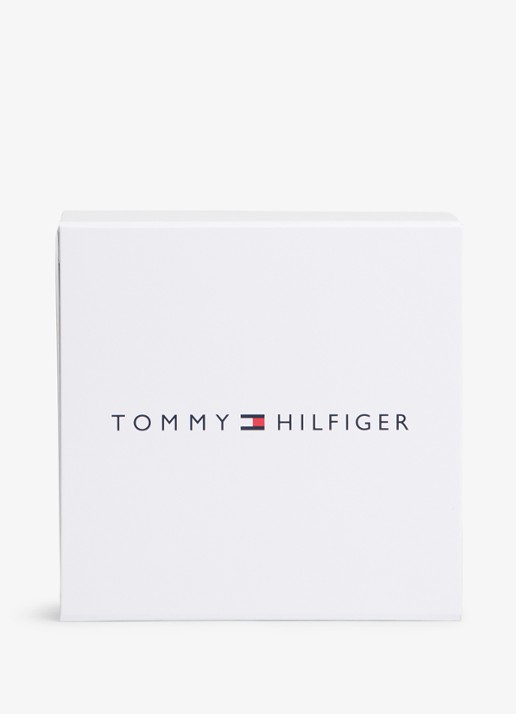 Tommy Hilfiger Meisjes Set van jurk, bloomer en hoed in giftbox 3-delig in de kleur Lichtblauw