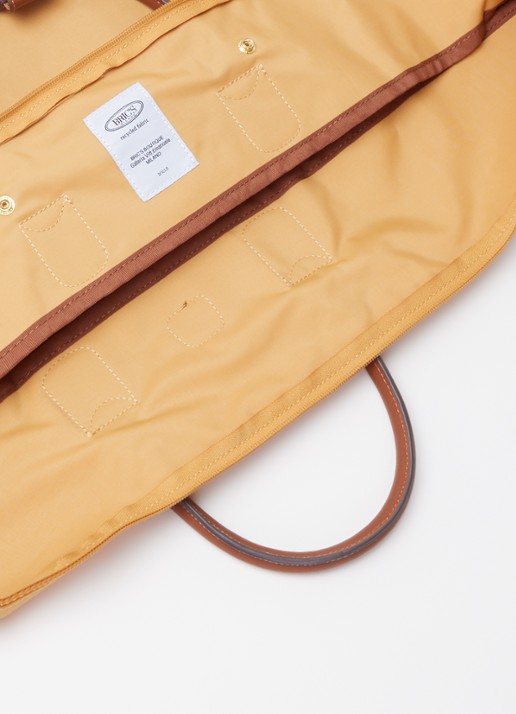 Bric's Dames Holdall weekendtas met logo en uitneembare etui in de kleur Okergeel, maat: 55x20x32