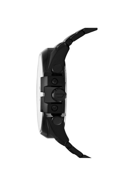 Diesel Heren Horloge Mega Chief DZ4283 in de kleur Zwart