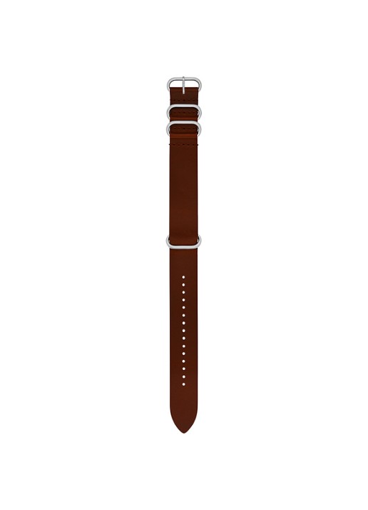 Fossil Heren Horlogeband S221521 in de kleur Hazelnootbruin