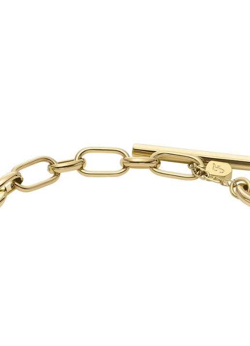 Fossil Dames Heritage armband JF04759710 in de kleur Goud