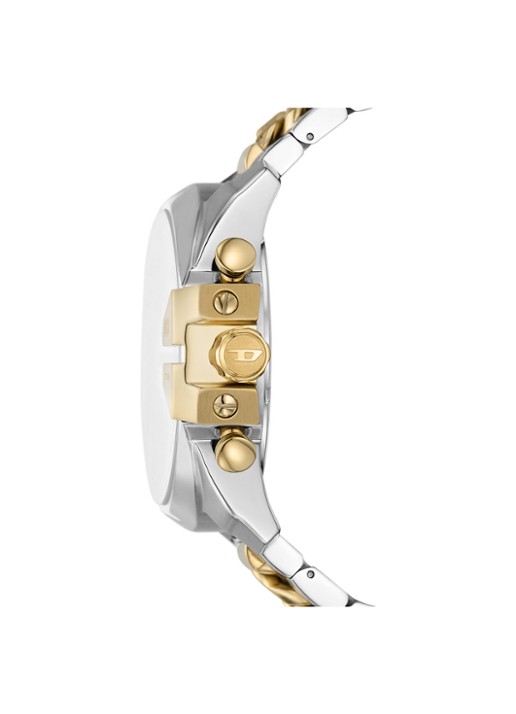 Diesel Heren Mega Chief horloge DZ4672 in de kleur Zilver