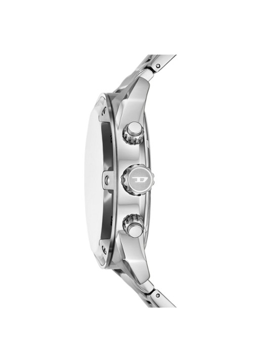 Diesel Heren Spiked horloge DZ4677 in de kleur Zilver