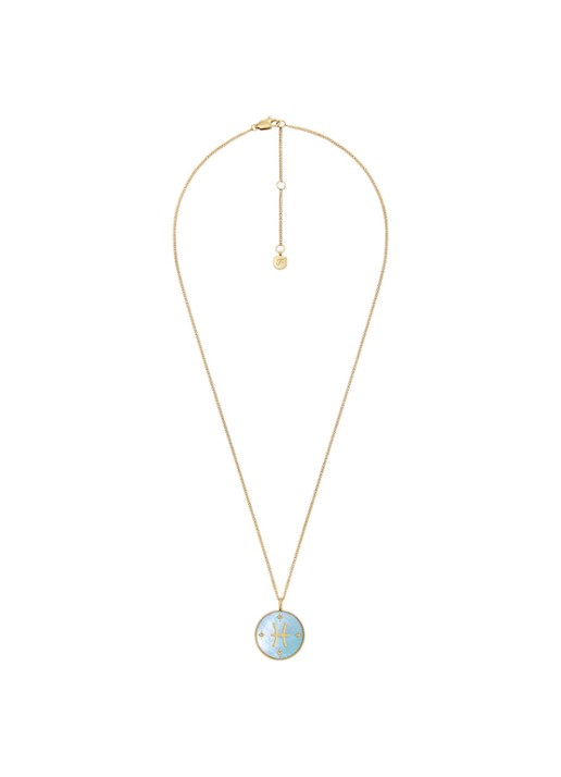 Fossil Dames Ketting met hanger JF04848710 in de kleur Goud