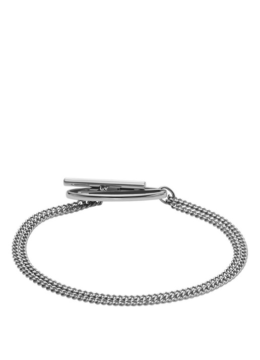 Diesel Heren Armband DX1535040 in de kleur Zilver