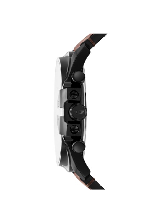 Diesel Heren Mega Chief Slim horloge DZ4692 in de kleur Zwart