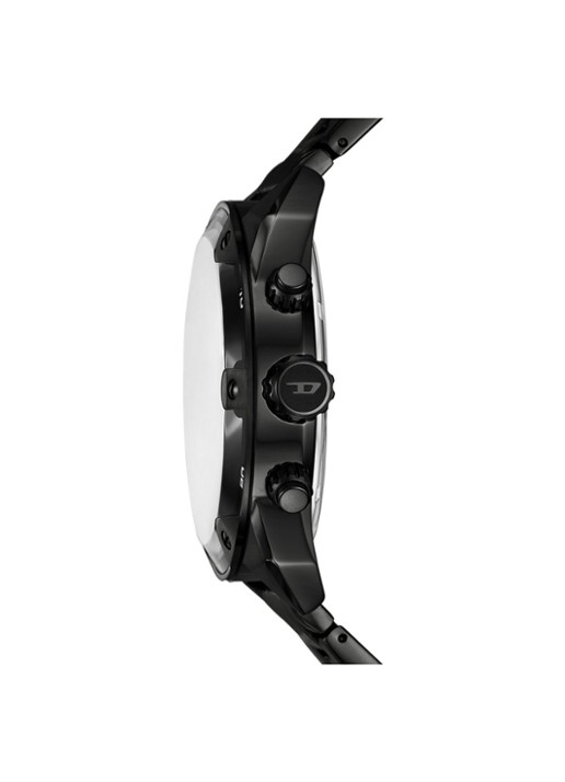 Diesel Heren Spiked horloge DZ4691 in de kleur Zwart