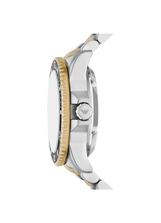 Armani Heren Horloge AR60089 in de kleur Zilver