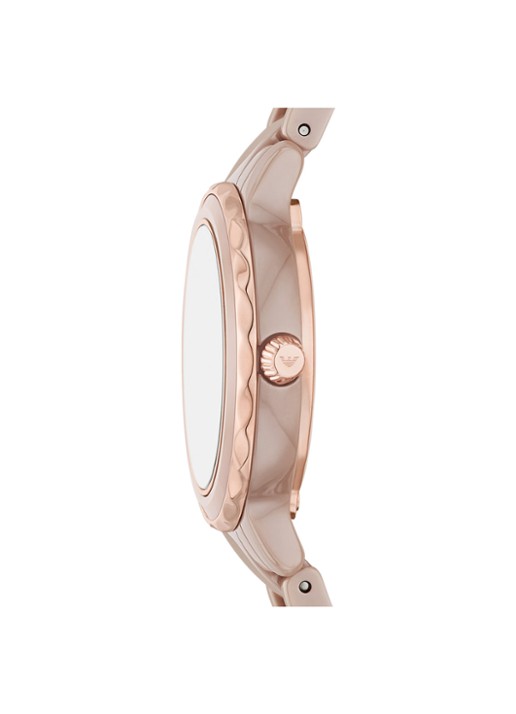 Armani Dames Horloge AR70018 in de kleur Roségoud