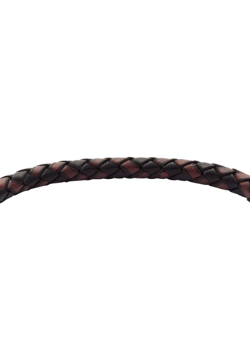 Fossil Heren Knox armband JF04918040 in de kleur Zilver