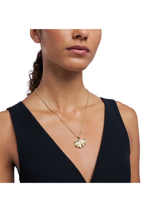 Armani Dames Ketting met hanger EGS3258710 in de kleur Goud