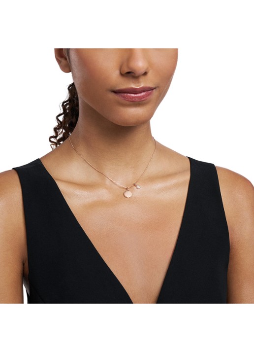 Armani Dames Ketting EGS3277221 in de kleur Roségoud